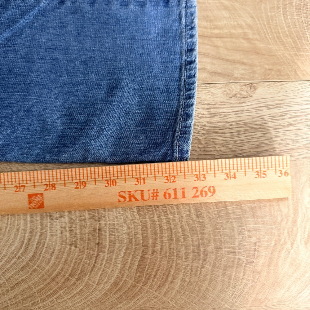 AG Adriano Goldschmied Everett Slim Straight Jeans Mens 38x32 Blue Medium Wash - Picture 7 of 7